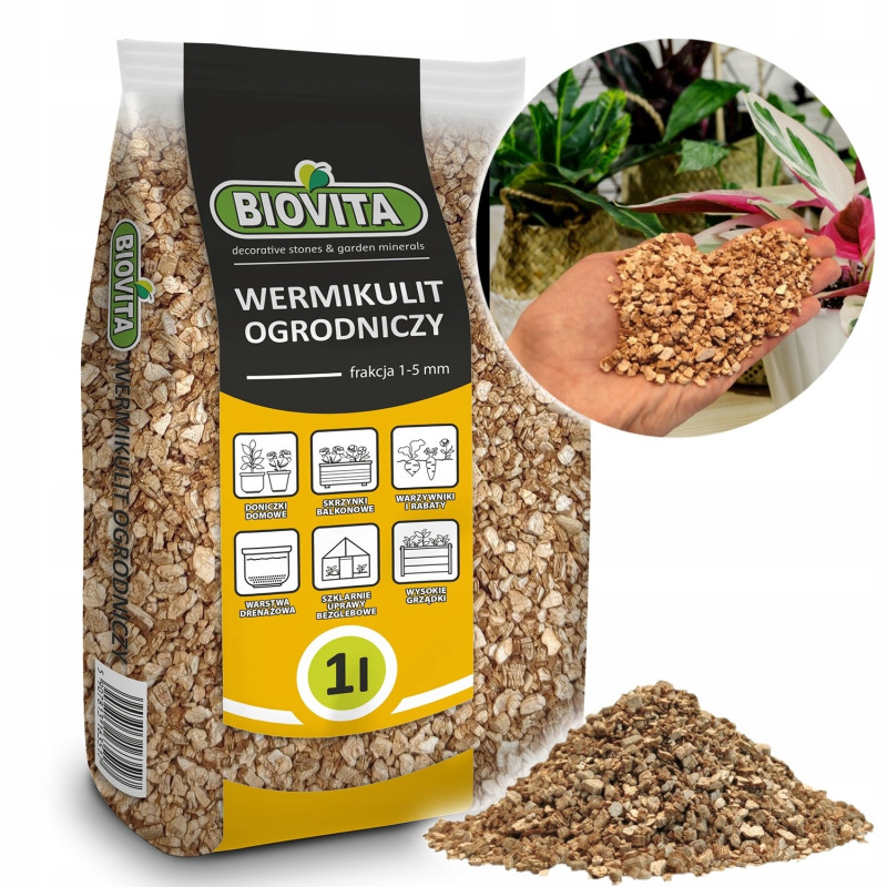 Biovita vermiculite 1L 1-5mm