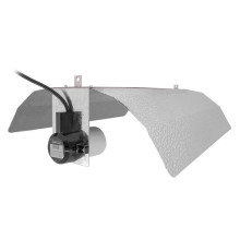 Lumii Black 51x38cm E40 reflector, for HPS/CFL bulbs