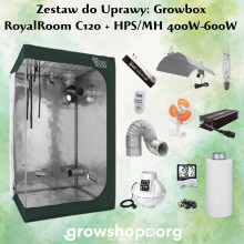 Zestaw do uprawy: Growbox 120x120x200cm + HPS 600W