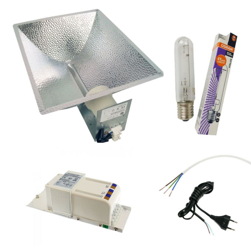 Osram HPS 150W + Megalux Reflektor, Beleuchtungssatz