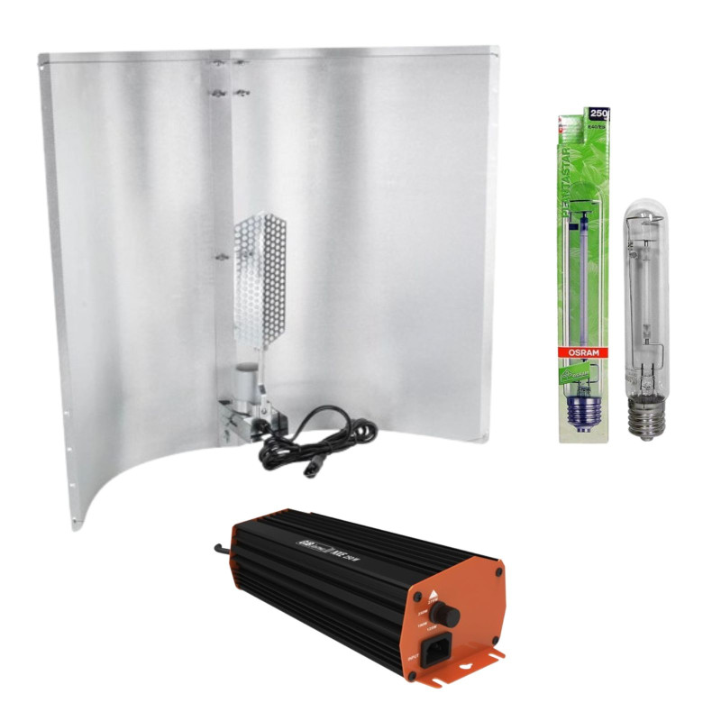 Osram Plantastar HPS 250W + Megawing M reflector, lighting kit