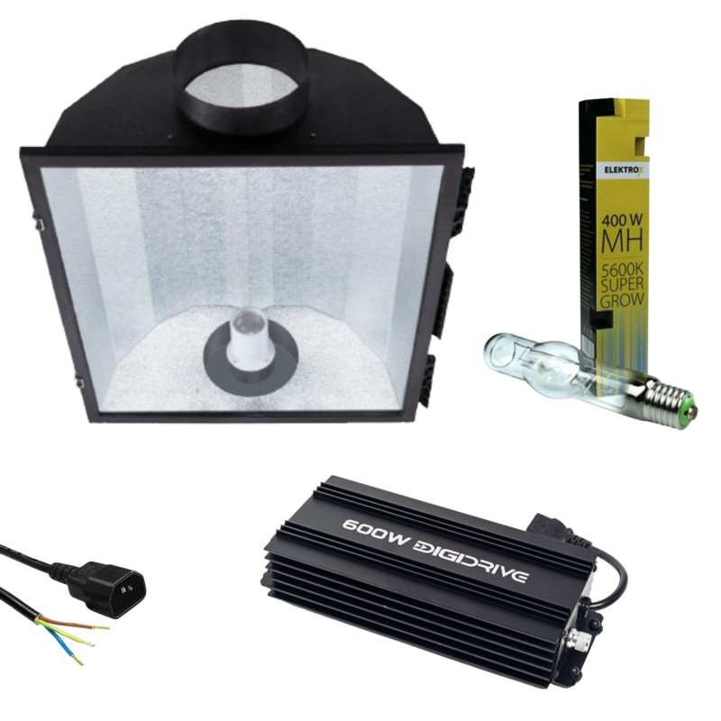 Elektrox Super Grow MH 400W + Maxlight reflector, lighting kit