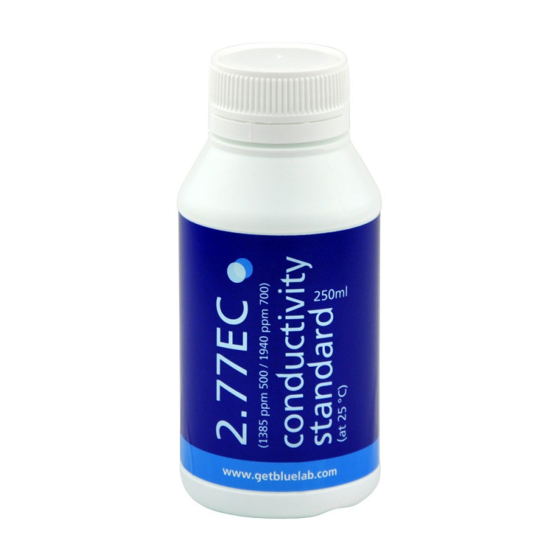 BLUELAB EC 2.77 SOLUTION 250ML - EC 2.77 liquid for calibration of electronic EC meters