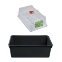 Garland Propagator 37.5 x 23 x h24.5cm, dla roślin głęboki bez otworów