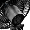 Wentylator Herbgarden Oscillating Clip Fan 10W 3-speed fi 150mm, oscylacyjny, z klipsem