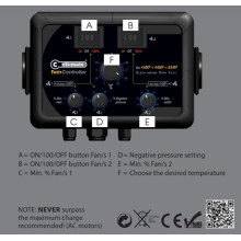 Twin-Controller TW-4 Cli-Mate to regulator temperatury i wentylatora