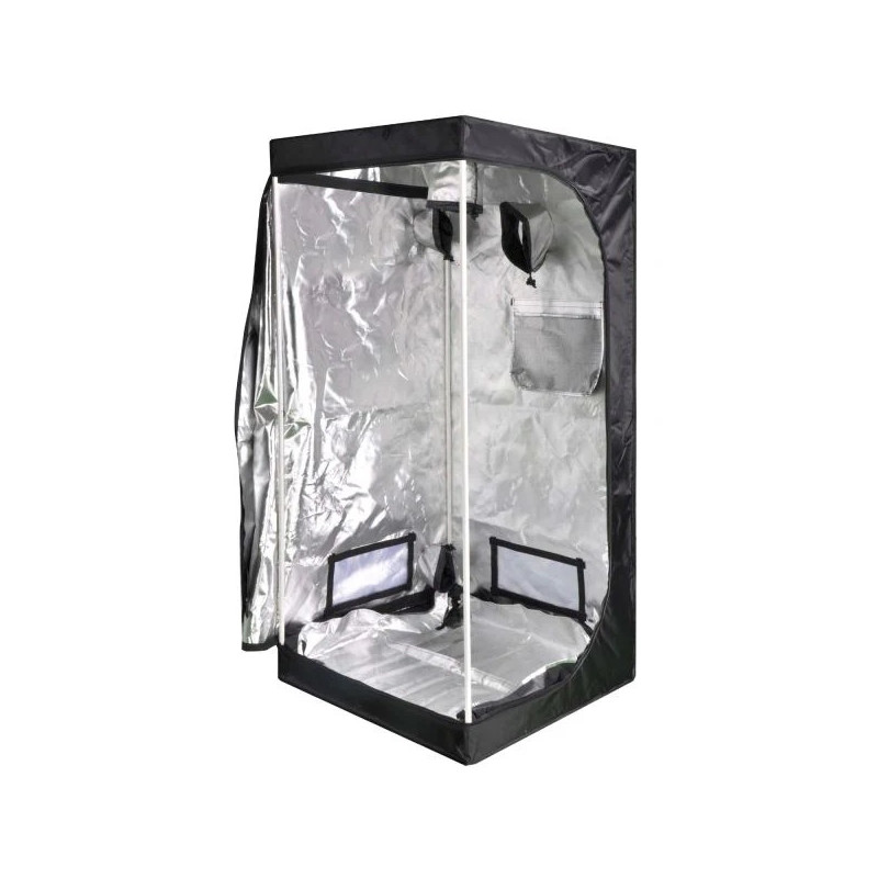 Growbox iPower Silber 80x80x160cm, Anbauzelt