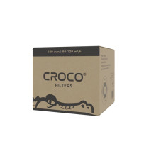 Croco Filters Black fi 100mm 80-120 m³/h, carbon filter for odor neutralization