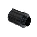 Croco Filters Black fi 100mm 160-240 m³/h, carbon filter for odor neutralization