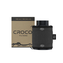 Croco Filters Black fi 100mm 160-240 m³/h, carbon filter for odor neutralization