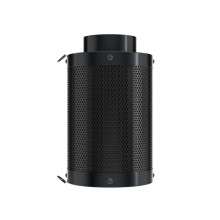 Croco Filter Schwarz fi 125mm 230-350 m³/h, Kohlefilter zur Geruchsneutralisation