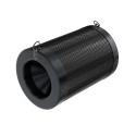 Croco Filter Schwarz fi 125mm 230-350 m³/h, Kohlefilter zur Geruchsneutralisation