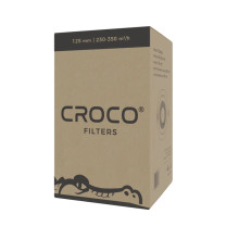 Croco Filters Black fi 125mm 230-350 m³/h, carbon filter for odor neutralization