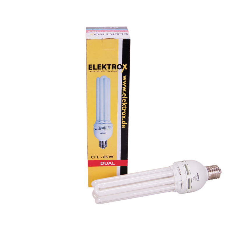 Elektrox CFL 85W Dual Lampa Energooszczędna na wzrost i kwitnienie