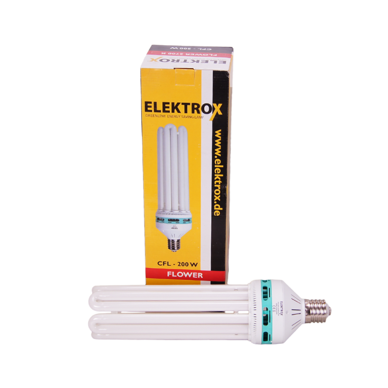 Elektrox CFL 200W Blume Energiesparlampe