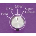 Lumatek Super Lumen150W to 250W for HPS and MH, adjustable