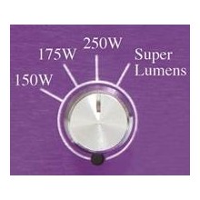 Lumatek Super Lumen150W to 250W for HPS and MH, adjustable