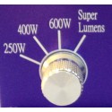 Lumatek Super Lumen 600W to 1000W for HPS and MH, adjustable