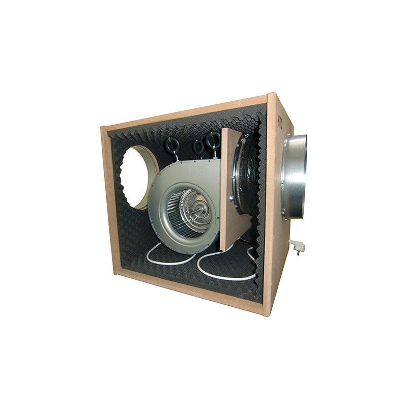 Radial fan, SOFT BOX, 550W 2xfi250mm 1xfi315mm, 4250m3/h.