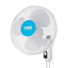 RAM 40cm 3-speed wall fan