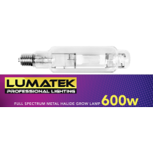 LUMATEK 600W Metal Halide Grow Lamp