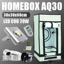 Komplettset LED Mini: Homebox AQ30 + LED COB 20W