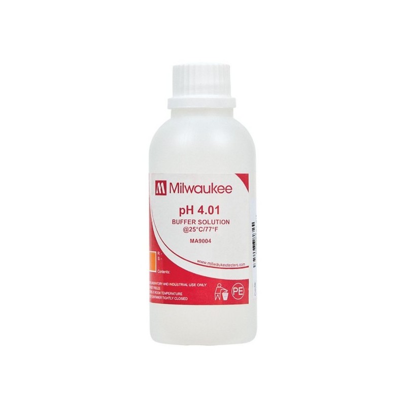 pH calibration fluid 4.01 230ml Milwaukee