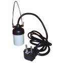 Hanging lampholder E40 with 2 m. cable