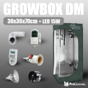 Zestaw do uprawy: Growbox DM 30x30x70cm + LED 15W