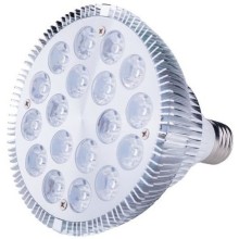 Żarówka LED 18W E27, światło uzupełniające podczerwień IR + białe