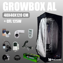 Complete Kit: Airontek Lite 40x40x120cm, CFL 125W