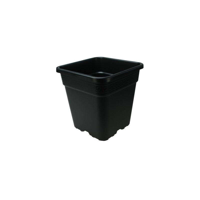 5L square flower pot 19 x 19 x 19.5 cm