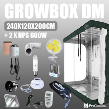 Komplettset: Growbox DM240S, 2 x HPS 600W