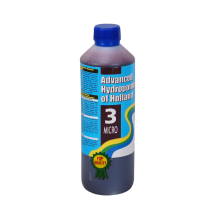 Advanced Hydroponics of Holland DUTCH FORMULA 3 MICRO 0.5L, supplemental fertilizer (micronutrients)