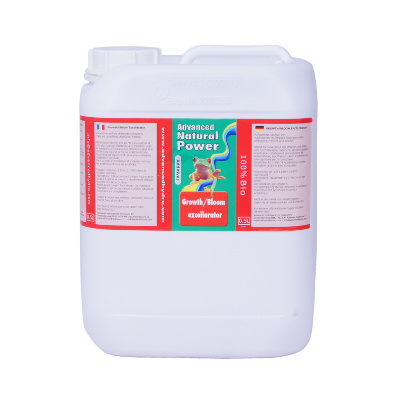 Advanced Hydroponics of Holland GROWTH / BLOOM EXCELLARATOR 5L, growth and flowering stimulator