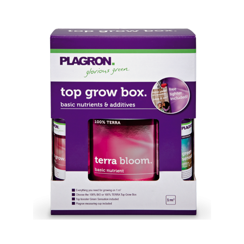 Plagron Top Grow Box, zestaw nawozów do gleby