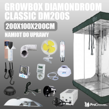 Zestaw do uprawy: Growbox DM 200x100x200cm + 2 x HPS 400W