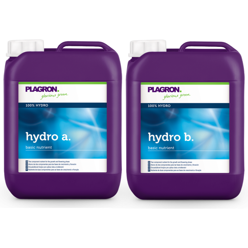 Plagron Hydro A&B 5L, universal fertilizer for hydro