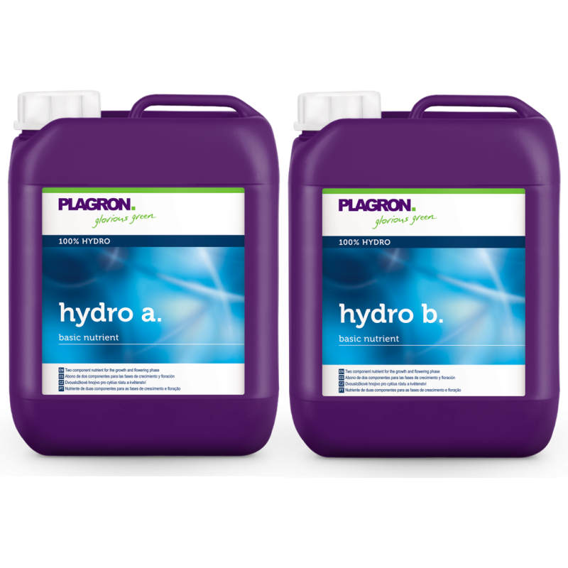 Plagron Hydro A&B 10L, uniwersalny nawóz do hydro