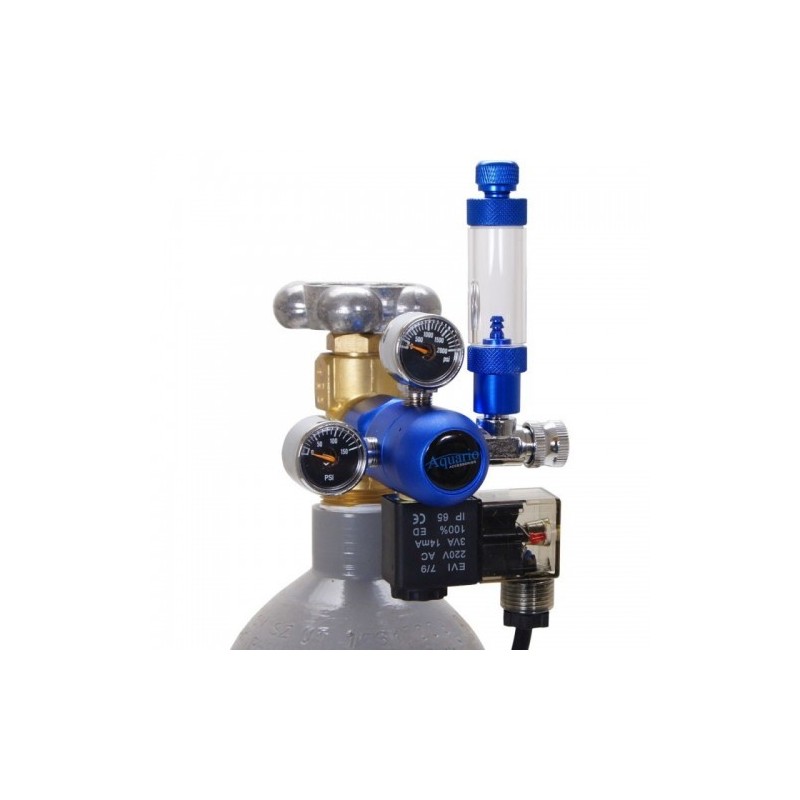 Gas regulator with a electrovalve