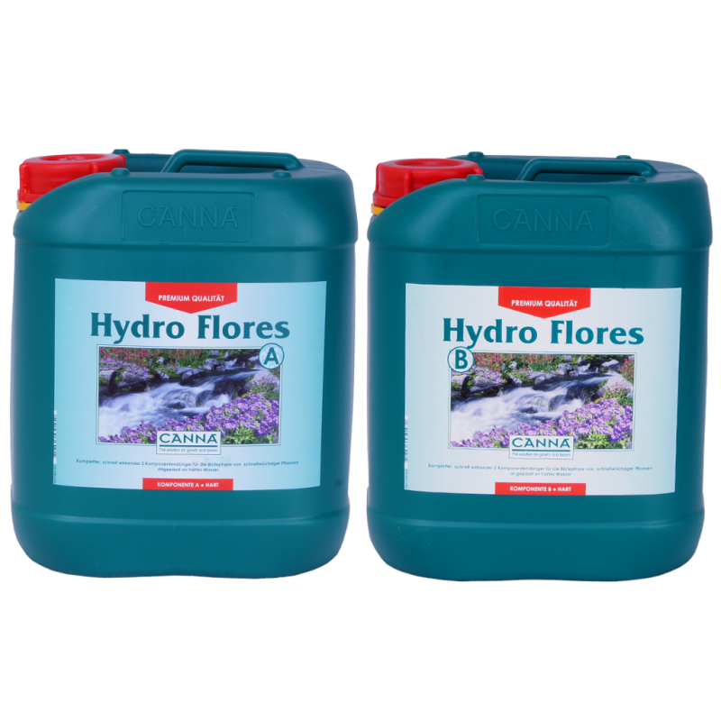 Canna Hydro Flores A+B 5L, flowering fertilizer, for hydro