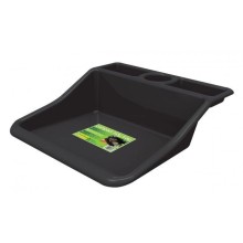 Tray for transplanting pots/mixing soil