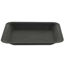 Square Saucer Black 33.5 x 33.5 x h33.5 cm