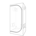 Growbox Dark Room 90 v3.0 90x90x185cm, Growzelt