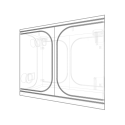 Growbox Dark Room 240W v3.0 240x120x200cm, grow tent