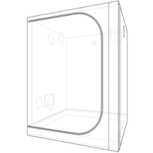 Growbox Dark Street 150 v3.0 150x150x200cm, Growzelt